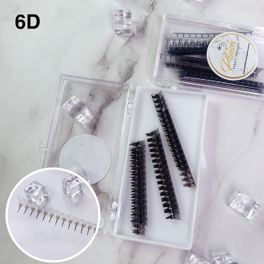 6D/ 0.07 Ultra-speed Promade lashes/ 1000 Fans