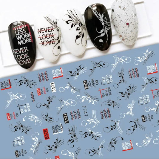 Nail Stickers F747