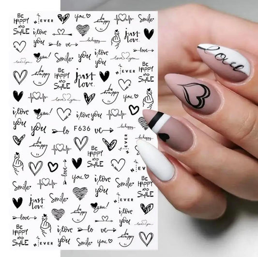Nail Stickers F636