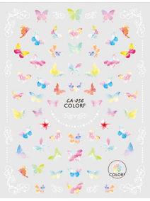 BUTTERFLY STICKERS NAIL ART02