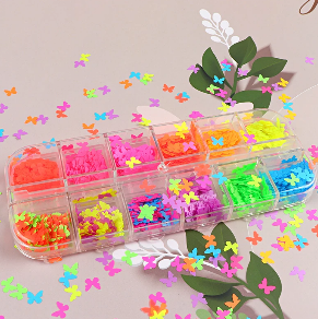 5mm Neon Butterfly